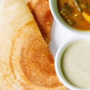 Dosa Sambar & Chutney
